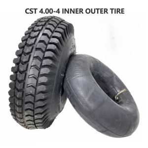 CST Tire 4.00-4 Electric Scooter Outer Tire 400-4 Anti slip and Wear resistant Scooter Inner Tire 4-inch Tire