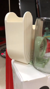 Kệ Để Cốc Và Bàn Chải Dán Tường Đa Năng