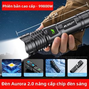 SMILING SHARK | Đèn Pin LED Đa Năng Cầm Tay Sạc Siêu Sáng