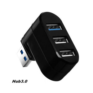 USB Hub 3.0 Adapter Rotate High Speed U Disk Reader USB Splitter 3 Ports USB 2.0 for Xiaomi Macbook Pro Laptop PC Accessories