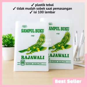 Sampul Buku Plastik Boxy Rajawali Tebal 1 Pack Isi 100 Lembar