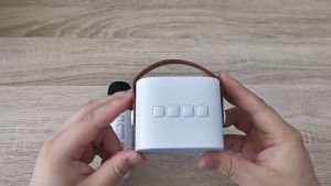 K1 Portable Wireless Bluetooth Karaoke Mini Speaker HiFi Sound Quality with Wireless Microphone