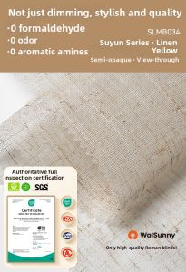 Linen Electric Blackout Roman Blinds 2026 New