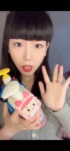 Sữa tắm gội toàn thân hương sữa dâu cho bé Poli All In One Wash 400ml Hàn Quốc - Không gây kích ứng cay mắt