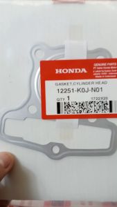 Paking Seng Original Honda: Gasket Kop & Head Cylinder Beat Led K1a, Genio, Scoopy