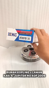 Rumah kopling kaki 4 plus lawan kaki 4 JUPITER MX KOPLING 2008 KC