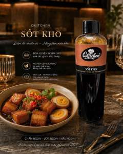 Sốt Kho Đa Năng - Gia Vị Kho Thịt Kho Cá Siêu Ngon Homemade Cao Cấp (300gr - 500gr)