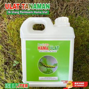 PESTISIDA Spray Pembasmi Hama Ulat Tanaman | Ulat Bulu | Hama Kutu Putih | Jamur Tanaman Daun | Aman Buat Tanaman 1 Liter | 1 Liter Gratis 250ML | 1 Liter Gratis 500ML