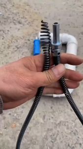 Dây Thông Cống Phi 10 Đầu Thông Lò Xo ( 5m10m15m dây + 1 đầu kết nối )