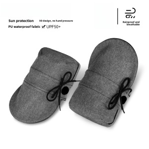 MONLEYTA | Motorcycle Gloves UV Protection Sunshade Waterproof Electric Vehicle Battery Handle Cover Windproof Commuting Style Polyester Fiber