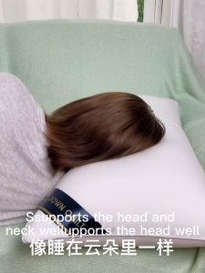 Hilton Premium Pillow: 1KG PP Cotton Filling for Students & Adults