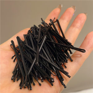 Black Hair Clips 100pcs/Set Trang Sức Mới Về Phong Cách Hàn Quốc Dụng Cụ Dụng Quần Thủ Công Làm Đẹp Cho Nữ