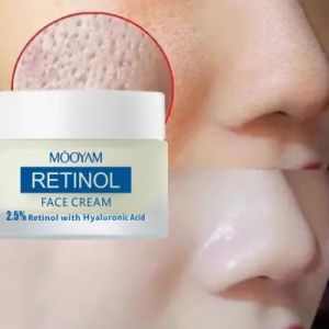 Original Retinol Cream Anti Aging Kerut Lingkaran Hitam Di Bawah Kantung Mata Memutihkan Mengangkat Dan Melembabkan Perawatan Wajah 50g