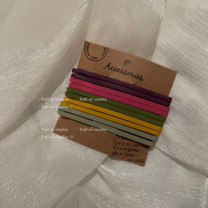 Kẹp Ngang Nhám Màu Instagram Hàn Quốc Kẹp Mái Cảm Giác Cao Cấp Thời Trang Nổi Tiếng Trên Mạng Kẹp Bên Cạnh Kẹp Tóc Sau Gáy