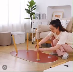 โต๊ะกลาง-โต๊ะกาแฟ-80/100cm-ข้าง-โซฟา-ห้องรับแขก-2ชั้น-สไตล์โมเดิร์น