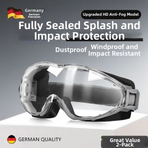 Anti-Fog Anti-Splash Dust-Resistant Safety Goggles