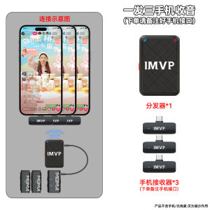 Wireless Lapel Microphone Audio Mixer Universal for DJI Moko Roed Multi-User Wireless Transmitter Receiver Sound Device