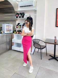 VEXI Rok Belah Samping Wanita Slim Body Regular Size