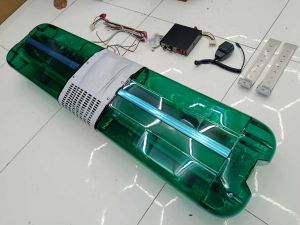 Green Ambulance Blinker Patrol Emergency Light