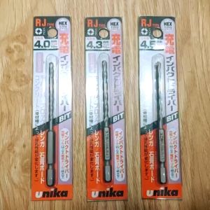 Mũi Khoan Tường Gạch Chuôi Lục Giác UNIKA RJ4.0x95- RJ4.3x95- RJ4.5x95- RJ4.8x95 [Không tắc kê]