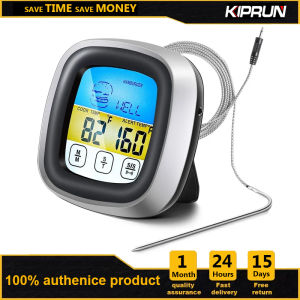 KIPRUN Digital Kitchen Thermometer Oven Temperature Heat Meter Kitchen Stainless Meat Termometrs Sensor Probe BBQ Timer Cooking Tools