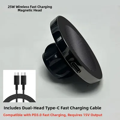 Magnetic Quick Charging Car Wireless Charger 25W