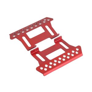 2Pcs Aluminum Alloy SCX10 Rock Slider Side Step for 1/10 RC Car Crawler Axial SCX10ii 90046 90047 Wrangler RC4WD D90 TF2 Upgrade