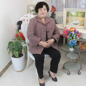 Middle-Aged and Elderly Jacket Women Spring and Autumn Top Ladieswear Spring and Autumn Coat 40-50 Years Old Fat Extra Large Hooded Print 100.00kg