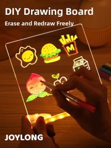 Luminous Drawing Board Toy for Kids 3 to 6+