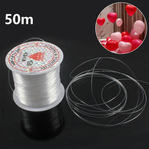 1pc Clear Nylon Invisible Thread Fishing Wire Hanging Balloons Wire Jewelry Christmas Garland Thread Birthday Party Decoration