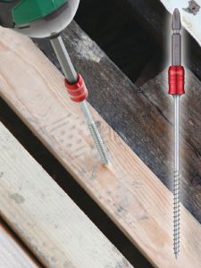 Original VESSEL Powerful Electric Screwdriver Bit Holder Cross Head Drill Strong Ring Japanese Made Hardware Tools