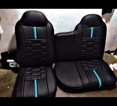 Sarung Jok Bungkus Jok Lapis Jok Cover Jok Isuzu Elf Macan NKR Mode Simpel Gratis Cover Stir