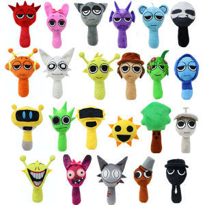 Đồ Chơi Búp Bê Sprunki Rhythm Box Vật Dụng Chơi Game Phụ Kiện Nhung Quà Tặng Khóa Khóa Đệm Đồ Chơi Búp Bê PP Cotton Trung Quốc