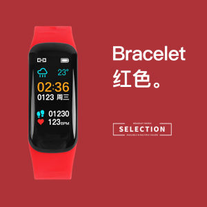 Smart Sports Bracelet Watch for Boys High Tech Black Science Digital Display Silicone Band Rubber Case Waterproof 30ATM