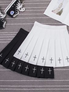 Váy Xếp Ly Thêu Cosplay Cho Nữ Váy Ngắn Xếp Ly Họa Tiết Đường Phố Có Lớp Lót Quần Áo Nữ Váy Ngắn Xếp Ly