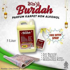 Burdah parfum pewangi karpet masjid musholla non alkohol UK.5ltr