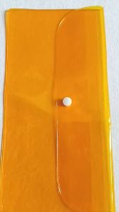 PLASTIC ENVELOPE ( Colored transparent no. 10 Hard Plastic ) with 2 pockets