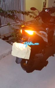 PAKET KOMPLIT 6 in1 Lampu Sein LED Dajjal Plus Soket Sein Plus Flasher Dan Saklar Sein Hazard 30mm