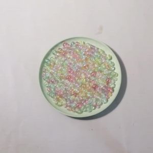 100 Chiếc Hạt Acrylic Màu Hỗn Hợp 6/8/10 Mm Vòng Miếng Đệm Hạt Cho DIY Làm Đồ Trang Sức - Vòng Cổ Vòng Tay Trang Trí