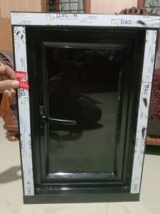 JENDELA ALUMINIUM JUNGKIT T100xL40+KUSEN 3in tinggal pasang