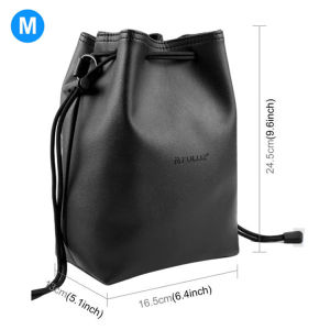 PULUZ | PULUZ Photography Camera Protective Inner Bag Thick Padded Carrying Pouch & Shoulder Strap For SLR & DSLR Cameras Size: L M S