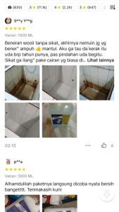 (SOBIS 1L) PROMOOO Toilet Cleaner Pembersih kerak kamar mandi keramik toilet wastafel stainless