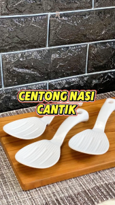 Centong Nasi Melamin Asli  Tebal Tahan Panas 20cm Centong /Entong Kuat Anti Lengket
