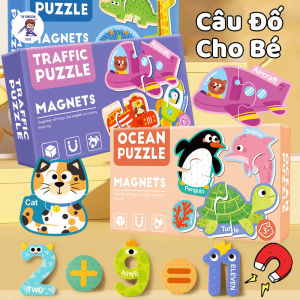 Đồ Chơi Ghép Hình Nam Châm Mideer Magnetic Puzzle Đa Chủ Đề Giúp Bé Học Chữ Số Và Phát Triển Tư Duy