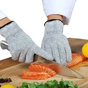Anti-cut Gloves Safety Cutting Proof Resistant Stab Protective Stainless Steel Wire Metal Mesh Butcher for Kitchen Work Glove