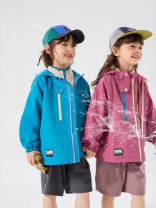 DUDUJIA | Áo Khoác Softshell Trẻ Em 3 Trong 1 Chống Gió Bảo Vệ Ba Lớp