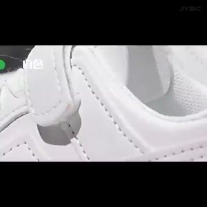 Giày đi học màu trắng cho bé gái bé trai Giày thể thao bé trai bé gái thoáng khí êm chân da mềm Giày bé trai bé gái đi học BN107