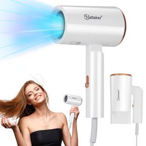 Hatteker 3-level Folding Hairdryer 2600W Hot Air Anion Hair Care for Home Travel Hair Dryer Dormitory Blow Drier 220V-240V EU