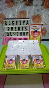 SAFARI Personalized Regular Ref Magnet Souvenir Giveaways (20pcs Minimum) party supplies birthday baby kids