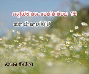 กลูโฟซิเนตแอมโมเนียม 15% ขนาด 4L ตรา ม้าลาย สารกำจัดวัชพืช ทั้งใบแคบและใบกว้าง วัชพืชตายยาก เผาไหม้และดูดซึมในตัวเดียวกัน